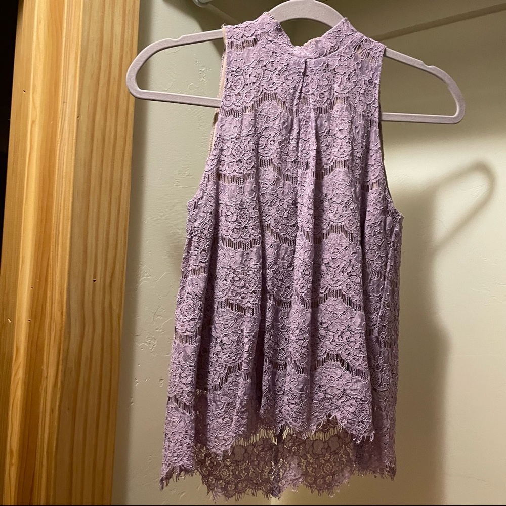 Purple blouse